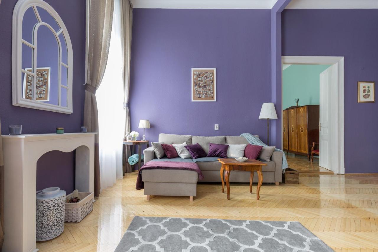 Eclectic Luxury & Spacious 2Br Ac Apt In Center 布达佩斯 外观 照片